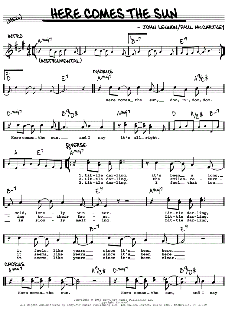 Sheet Music